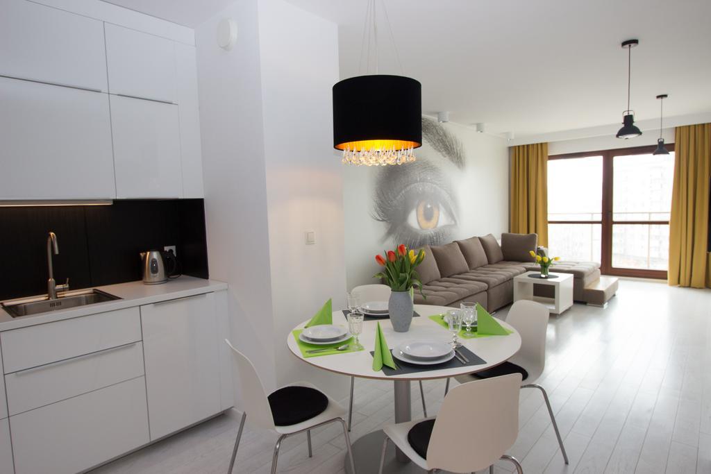 Lenzo Apartments Krakau Exterior foto